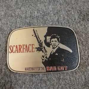 Scarface belt buckle